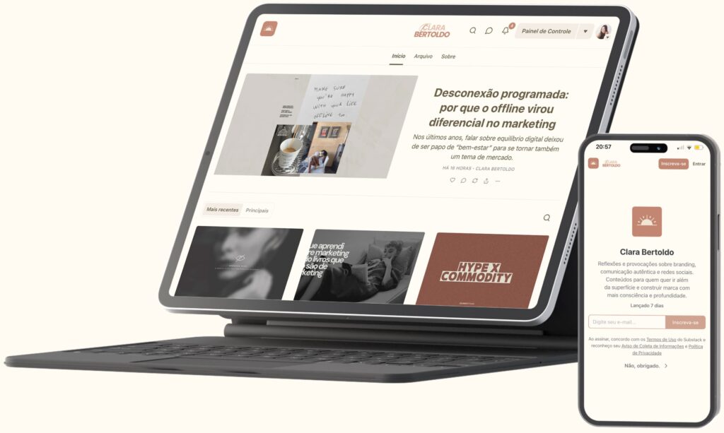 Clara Bertoldo | Branding, Comunicação Autêntica e Redes Sociais